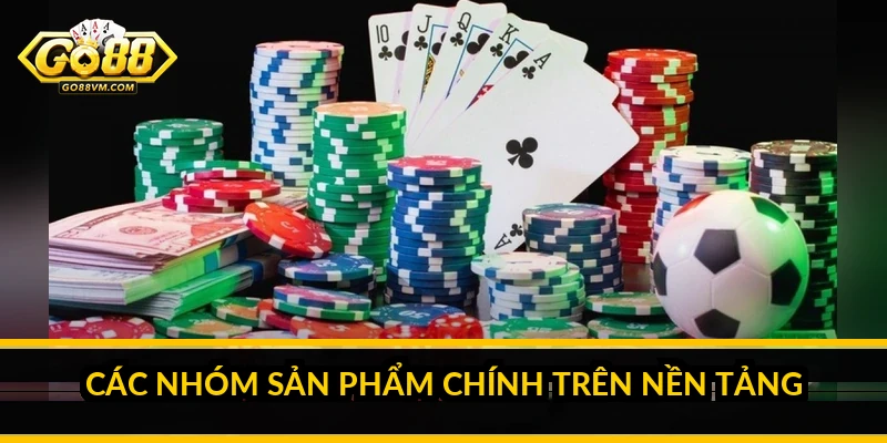 Giới Thiệu Go88: Tổng Quan Nền Tảng Và Các Dòng Sản Phẩm Chính Các nhóm sản phẩm chính trên nền tảng