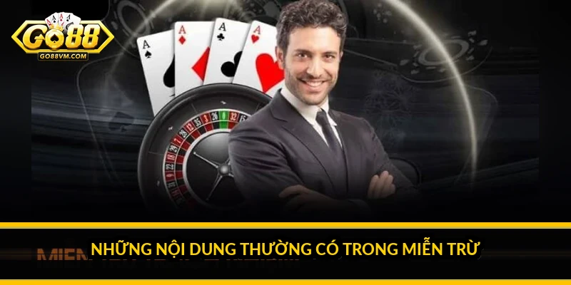 Miễn trừ trách nhiệm Go88: hiểu rõ giới hạn trách nhiệm Những nội dung thường có trong miễn trừ