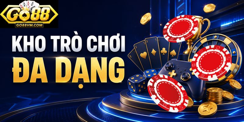 Trang chủ Hệ sinh thái trò chơi đa dạng tại cổng game Go88